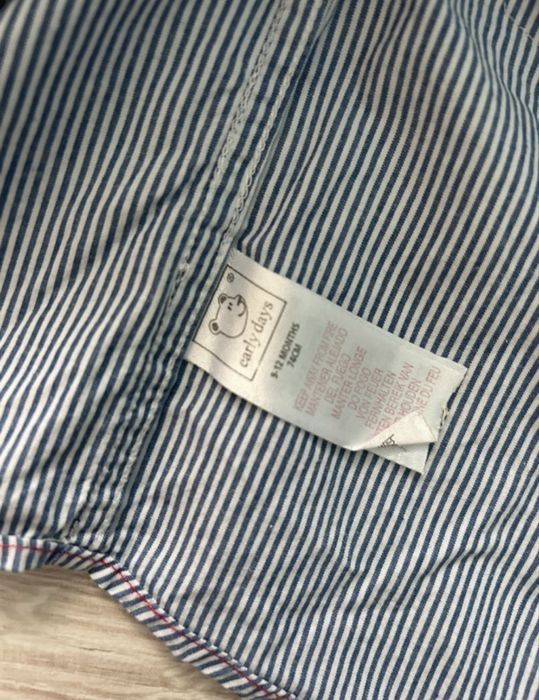 Zestaw dwoch koszul chlopiecych 74 80 zestaw