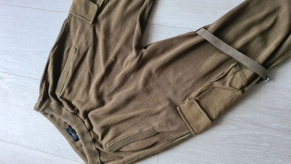 Spodnie damskie kolor khaki Diesel rozm.S