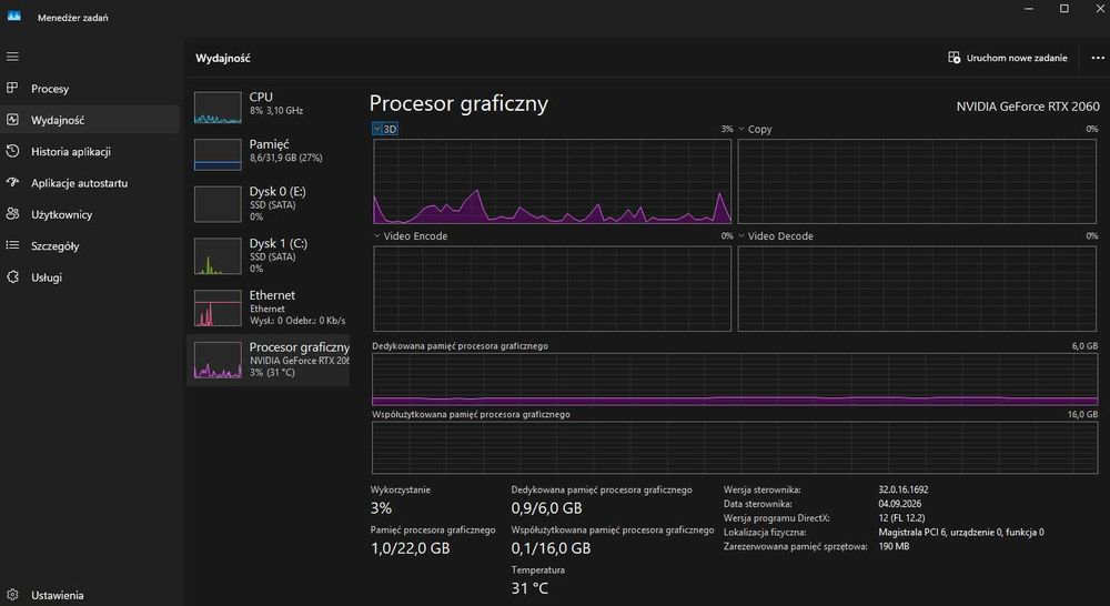 Komputer Gamingowy RTX 2060 | Ryzen 5 2600 | 32GB RAM | SSD 240GB | RGB / AORUS