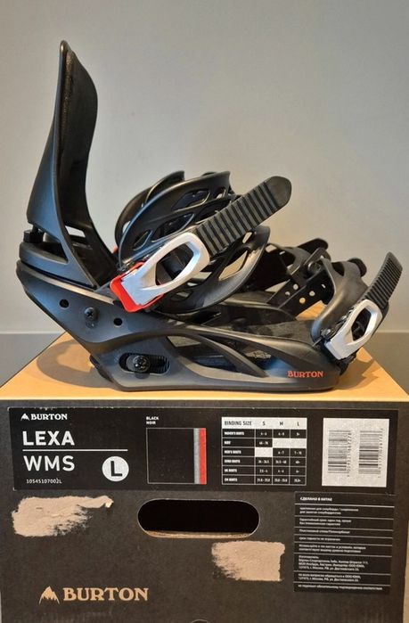 Burton lexa re - flex rozmiar L damskie wiązania snowboardowe