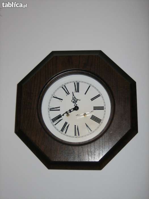 Zegar wiszący nakręcany