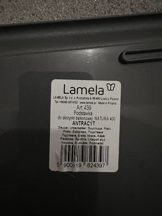 Podstawka Lamela 400 i 1000mm