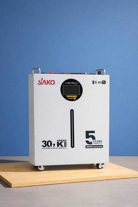 Акумулятор LiFePO4 Sako Li-Sun 51.2V 600AH 30квт