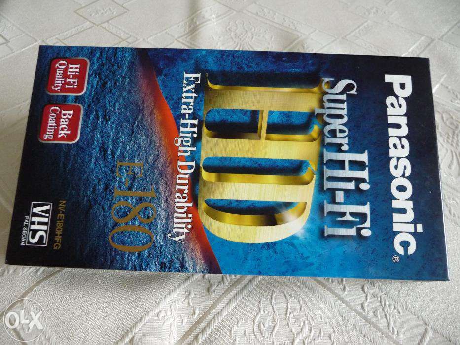 Kaseta VHS stereo Super HIFI - Panasonic E180