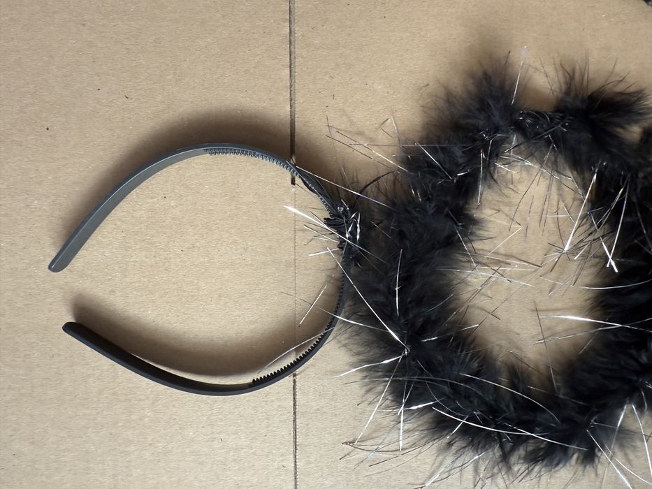 Skrzydła czarne kostium