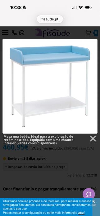 Mesa marquesa pediatrica para consultorio .