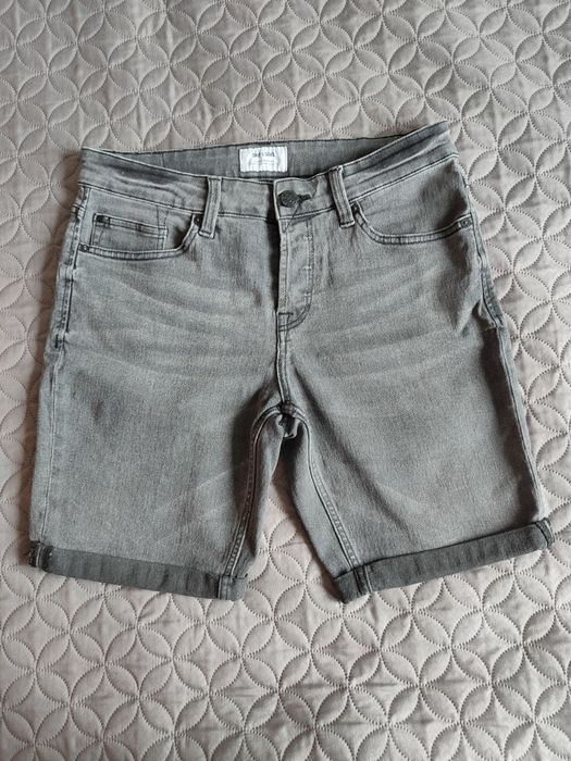 Męskie jeansowe szorty w rozmiarze W29