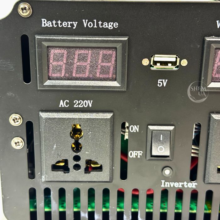 ‼️АКЦИЯ‼️Инвертор автомобильный 12–220V 9000Вт,защита и плавный пуск‼️