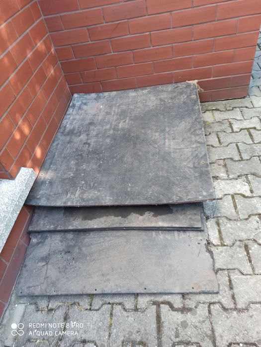 Taśma gumowa gładka przenośnikowa zbrojona płótnem, podkładka