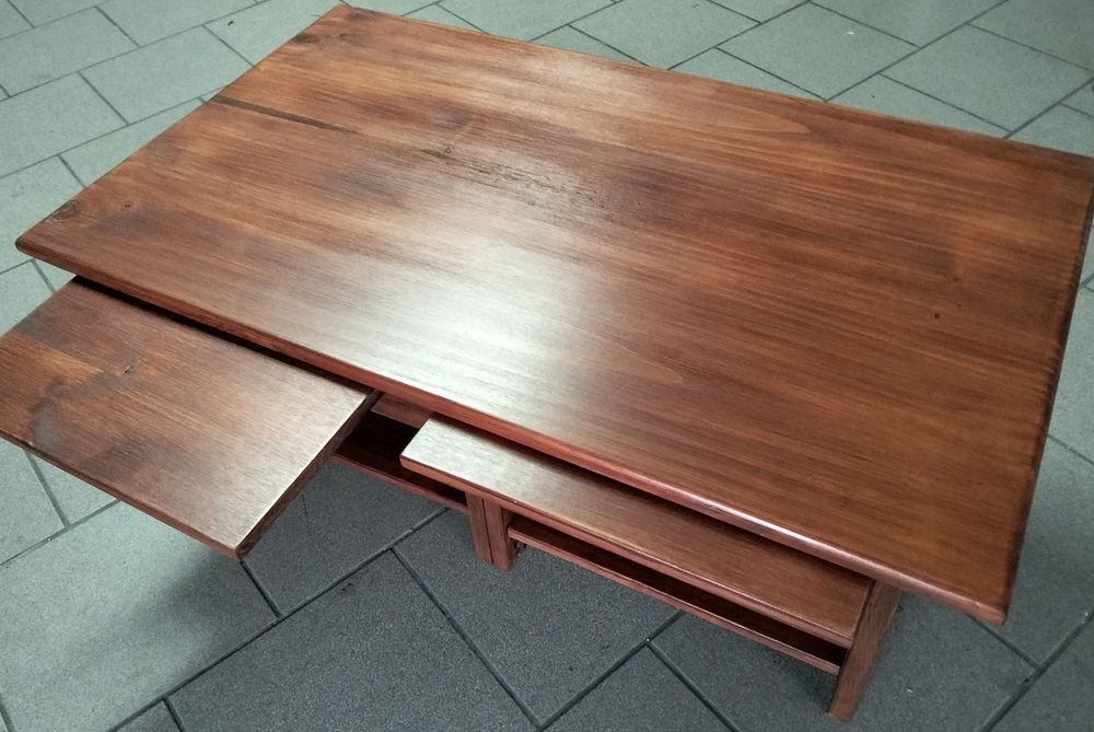 Mesa de centro nova, mobiliário sustentavel