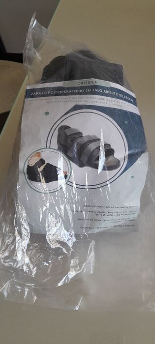 Sapato ortopédico Barouk pos operatório