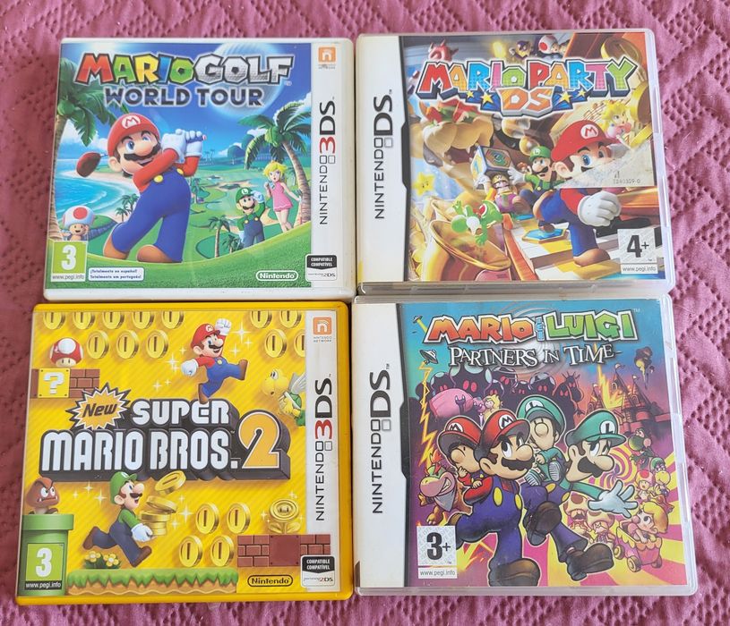 Jogos Nintendo ds e ds3