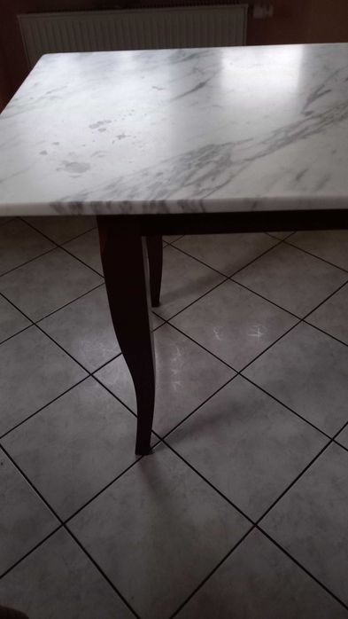 Stół Naturalny MARMUR i DREWNO