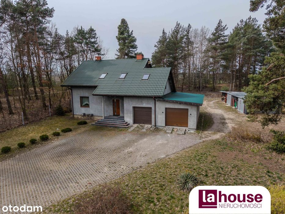 Dom jednorodzinny z dużą działką 1700 m², Zalesie gm. Grójec