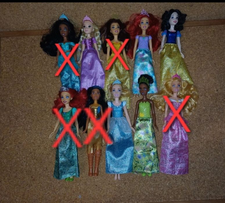 Princesas Disney, cada 6€