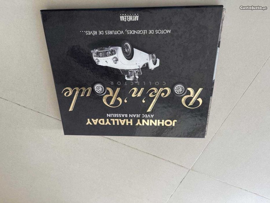 Livro Collector Johnny Hallyday "ROCK'N ROULE"