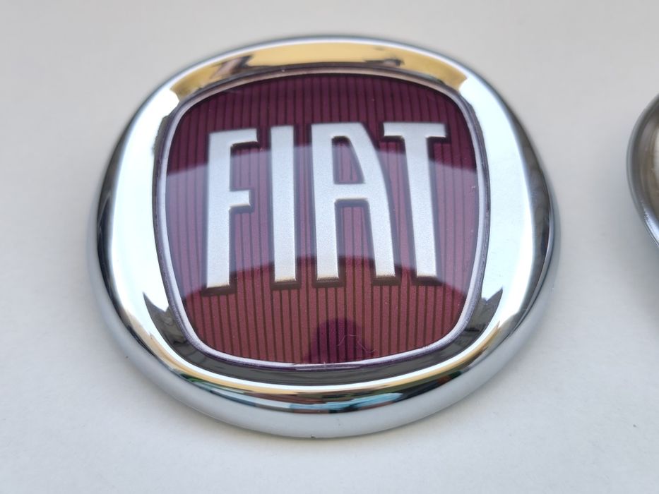 Emblema Símbolo Logótipo Fiat 8,5cm Grande Punto  Evo  Panda doblo Idea Vroma Bravo Sedici