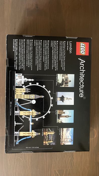Lego Architecture Londyn 21034 nieodpakowane