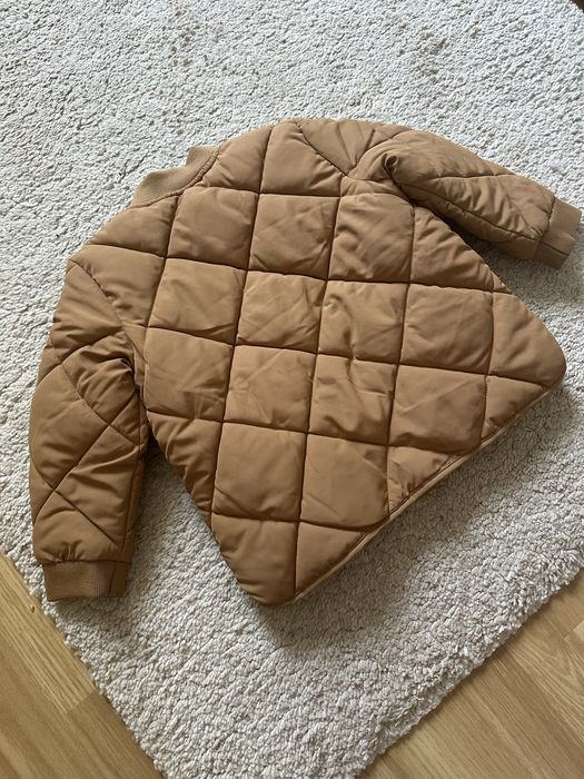 Куртка бомбер нова h&m hm 86 12-18 міс пісочна