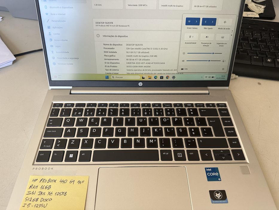 Portátil HP Probook 440 g9