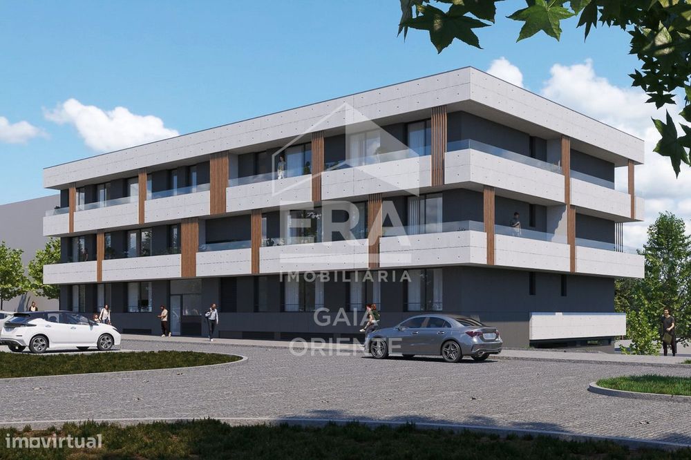 Apartamento T2 Novo no Último Piso com Varanda