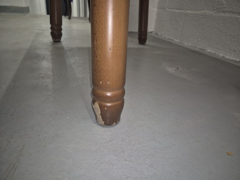 Mesa Jantar Madeira Extensivel + 3 cadeiras