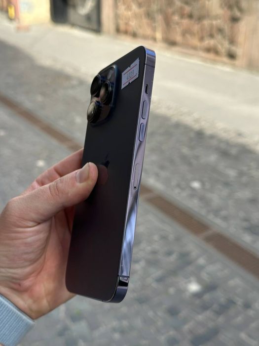 Apple iPhone 14 Pro Max 256gb Deep Purple Neverlock фізична сім 100% акум