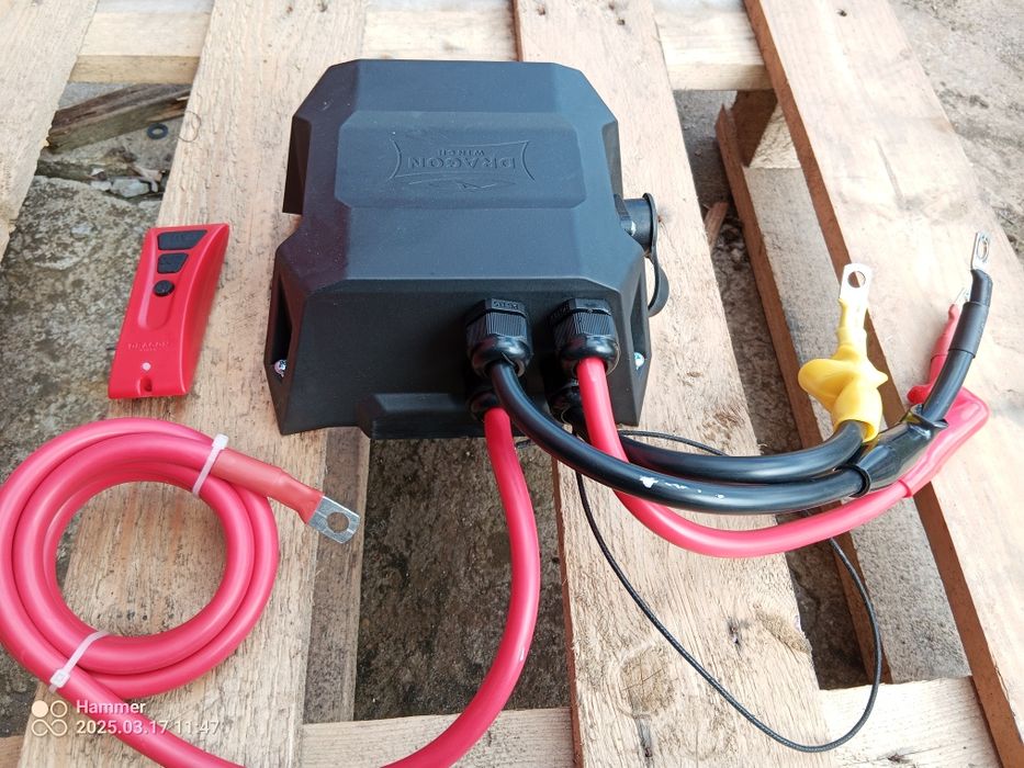 Kompletne sterowanie wyciągarki, wciagarki Dragon Winch