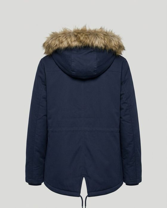 Куртка синя парка як нова