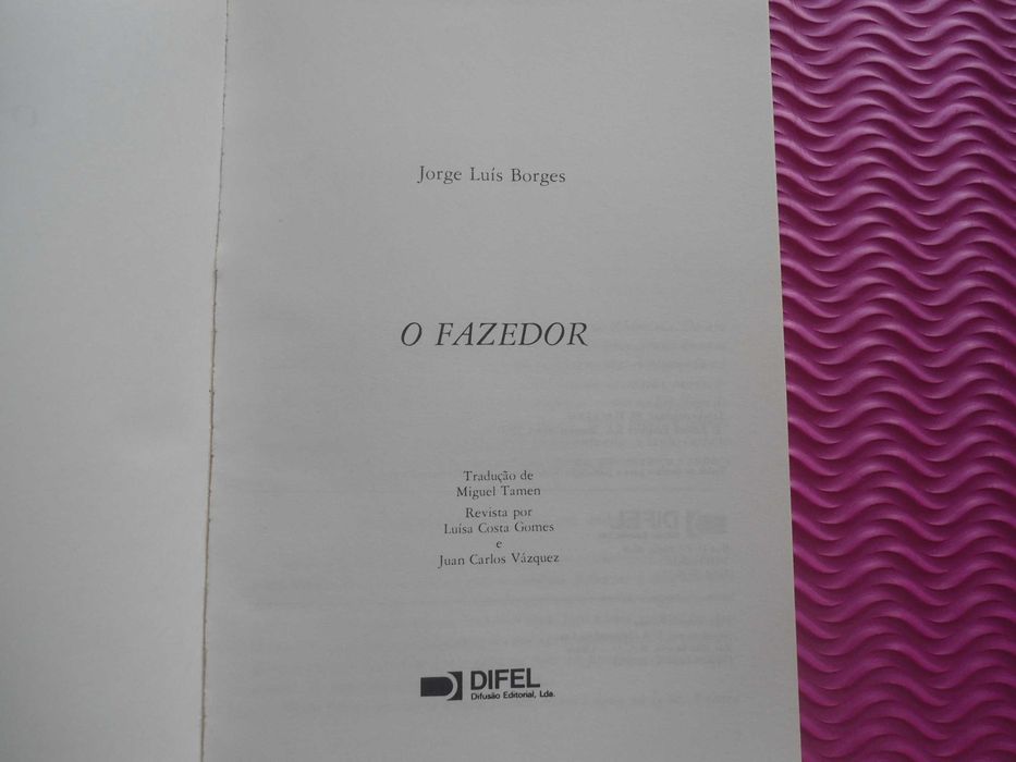 O Fazedor por Jorge Luís Borges