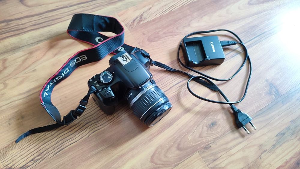 Aparat lustrzanka Canon EOS 450D