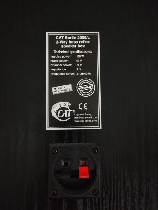 Speaker/colunas CAT Berlin