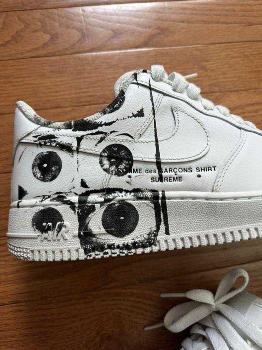 (БЕЗ ПЕРЕДОПЛАТИ)Nike Air Force x Supreme x CDG найк аір форс супрім