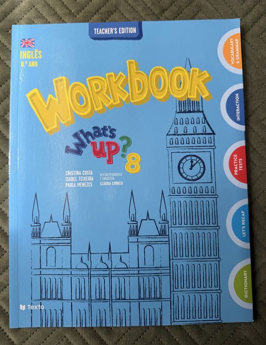 Dossier do professor completo de Inglês: What’s Up? 8 ano