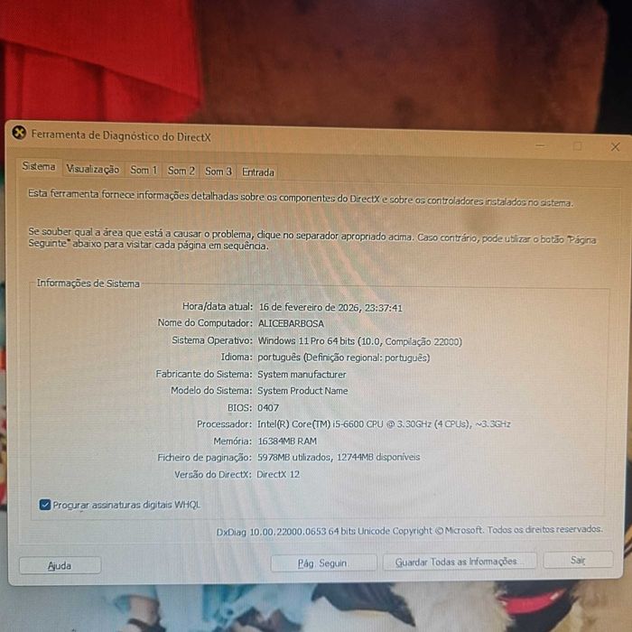 Computador completo