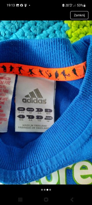 Adidas t-shirt r.98,Nike, Gant Gap Next,Molo  Reima