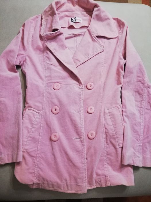 Casaco tipo Blazer rosa