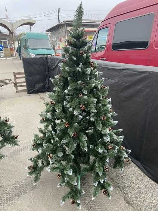 Штучна ялинка Елітна з Шишками, искусственная елка с шишками, різдвяна