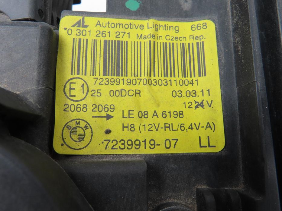 Farol Xenon Bmw 3 Coupe Ref: 63117273199/7239919 2005 - 2013
