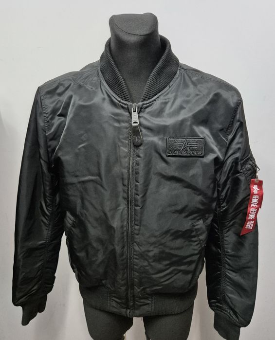 ALPHA INDUSTRIES roz. L męska kurtka bomberka stan idealny