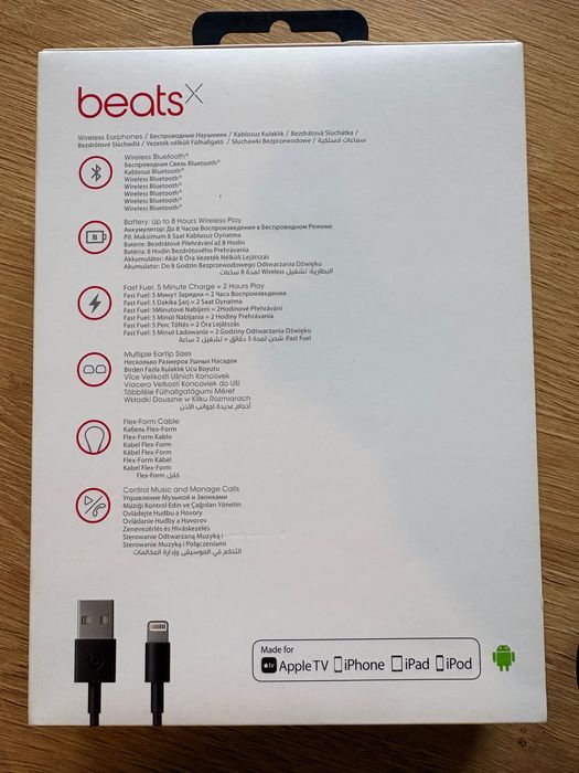 Słuchawki BeatsX by Dr. DRE dedykowane dla IOS