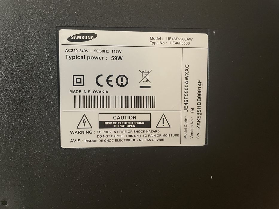 Tv lcd samsung 46 polegadas