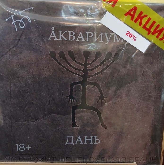 Коллекция ремастированных виниловых пластинок Кино Аквариум Линда 15 L