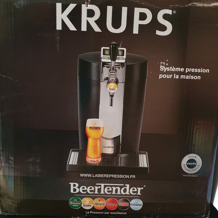 Krups VB700800 BeerTender Nalewak Do Piwa, 61 W, 5 L