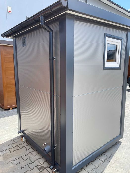 Toaleta łazienka WC altanka domek letniskowy sauna kontener pawilon