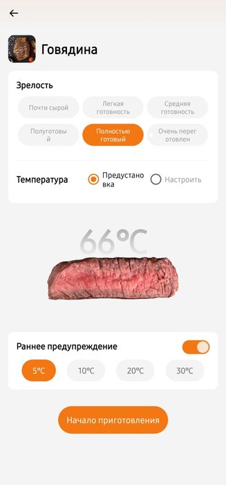Inkbird INT-11I-B Bluetooth Міні бездротовий термометр для м'яса