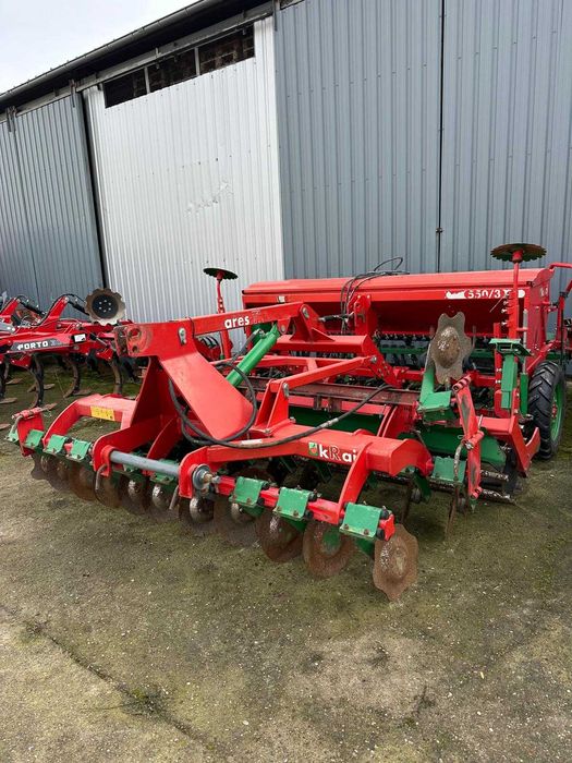 Zestaw uprawowo siewny talerzowy UNIA ECO 550 DXL, rok 2012