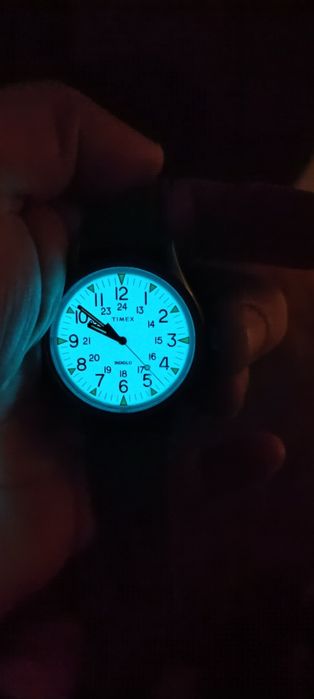 Timex indigloo pudełko,paragon