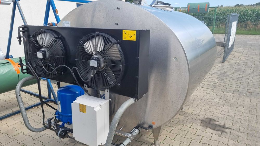 Schładzalnik zbiornik chłodnia do mleka 3000l, 2007 rok, IDEALNY