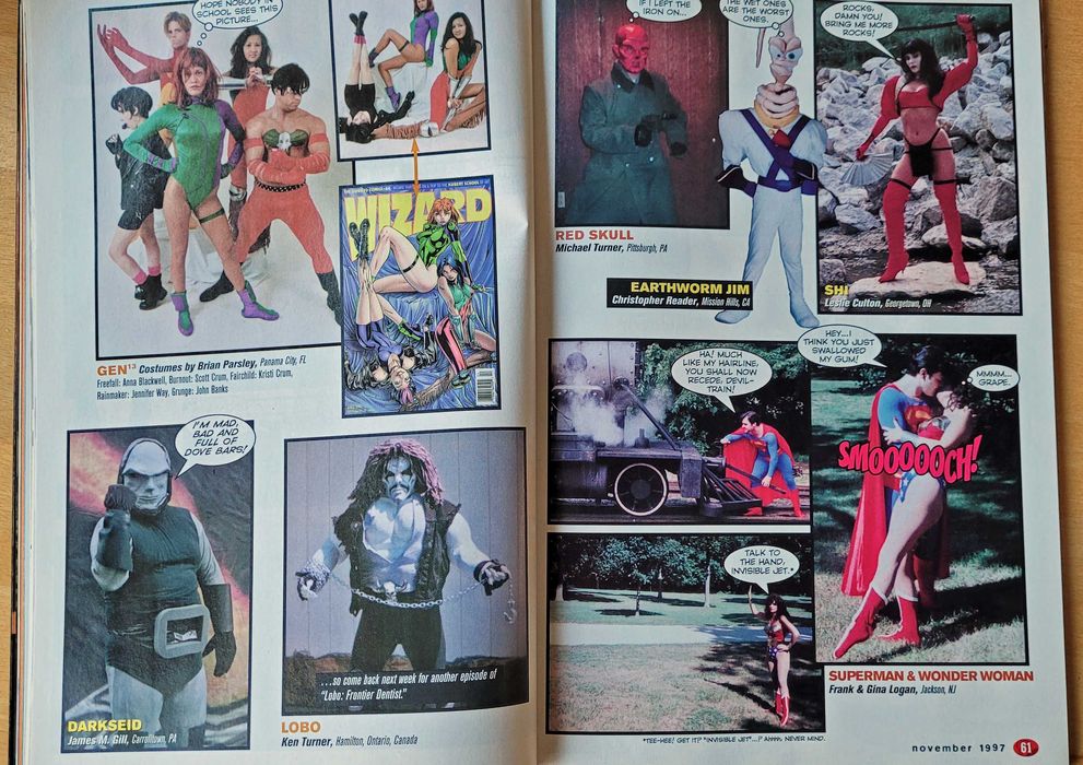 Revista Wizard Wolverine Nov 1997